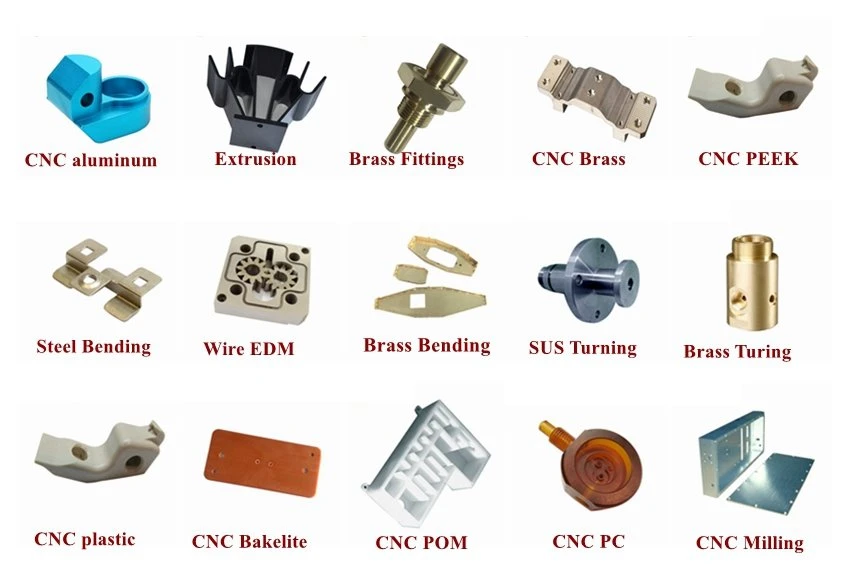Customized CNC milling spares parts for Aerospace